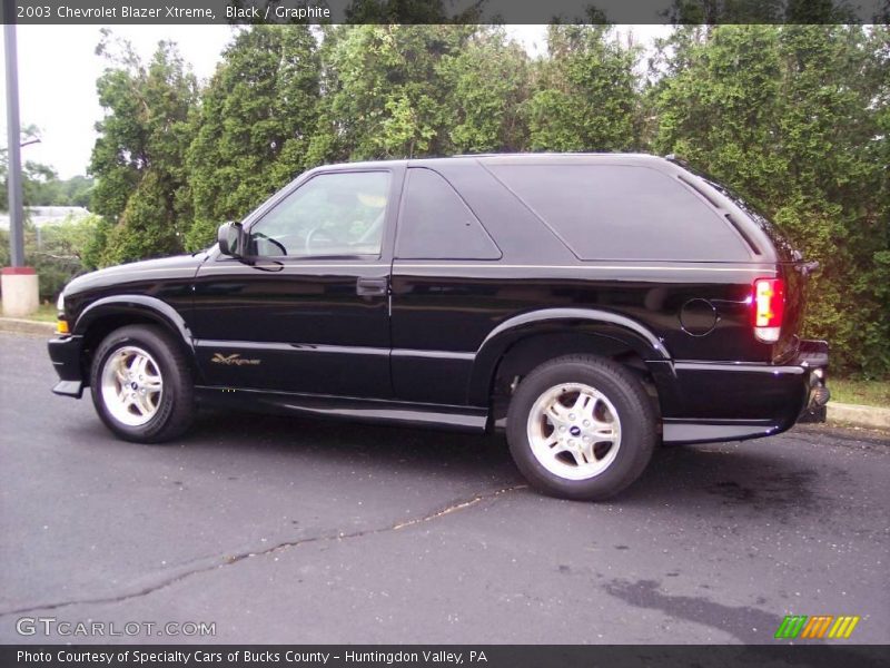 Black / Graphite 2003 Chevrolet Blazer Xtreme