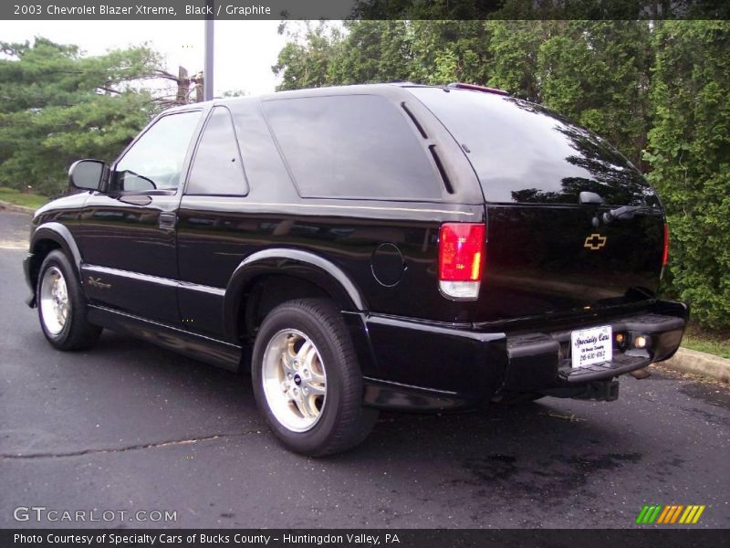Black / Graphite 2003 Chevrolet Blazer Xtreme