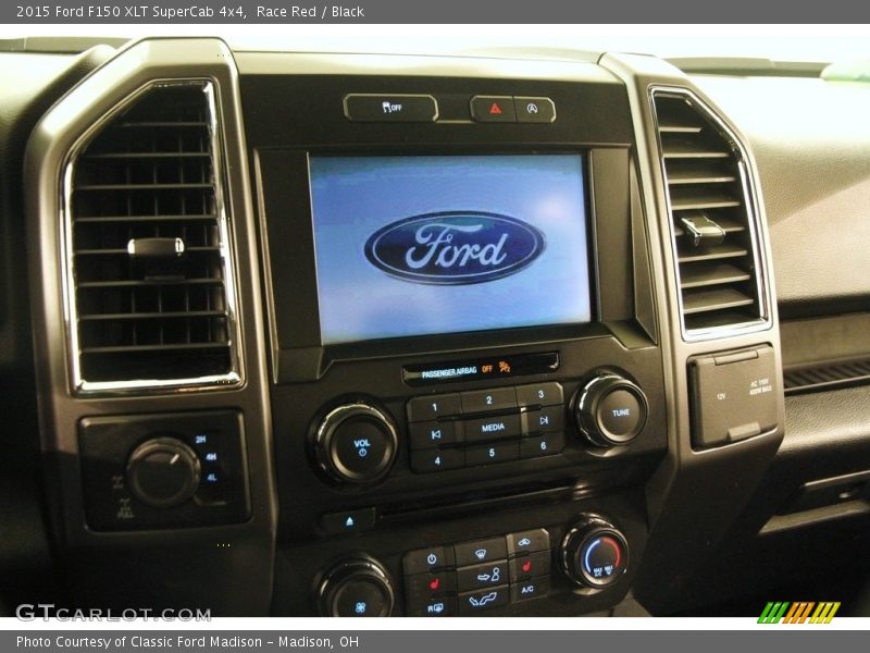 Race Red / Black 2015 Ford F150 XLT SuperCab 4x4