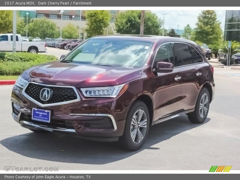 Dark Cherry Pearl / Parchment 2017 Acura MDX