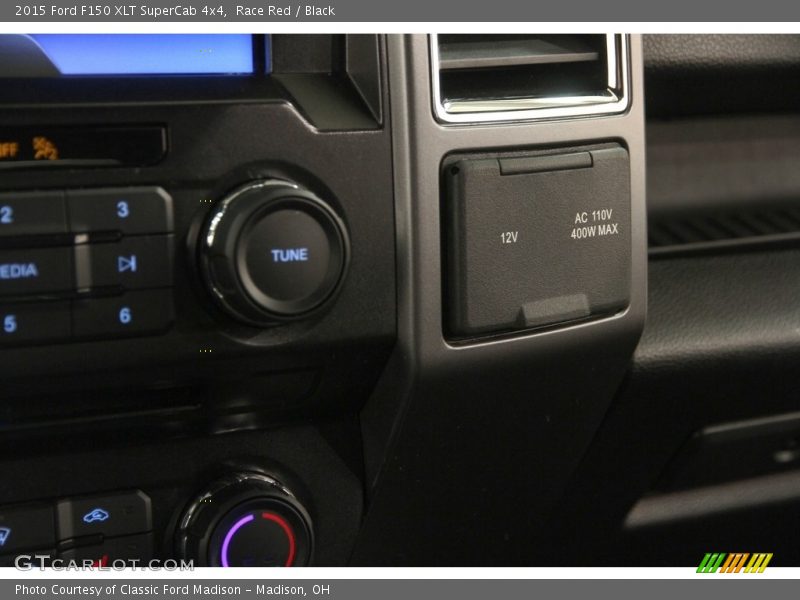 Race Red / Black 2015 Ford F150 XLT SuperCab 4x4