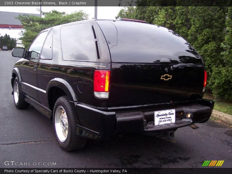 Black / Graphite 2003 Chevrolet Blazer Xtreme