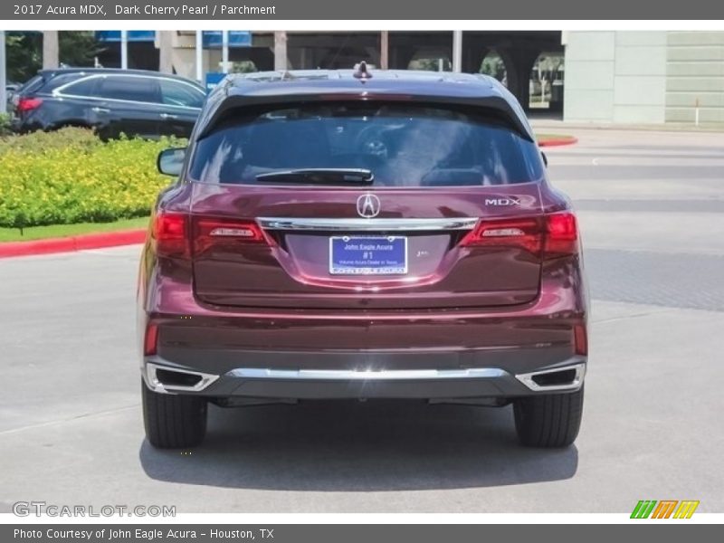 Dark Cherry Pearl / Parchment 2017 Acura MDX