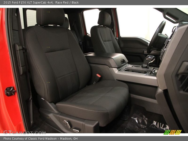 Race Red / Black 2015 Ford F150 XLT SuperCab 4x4