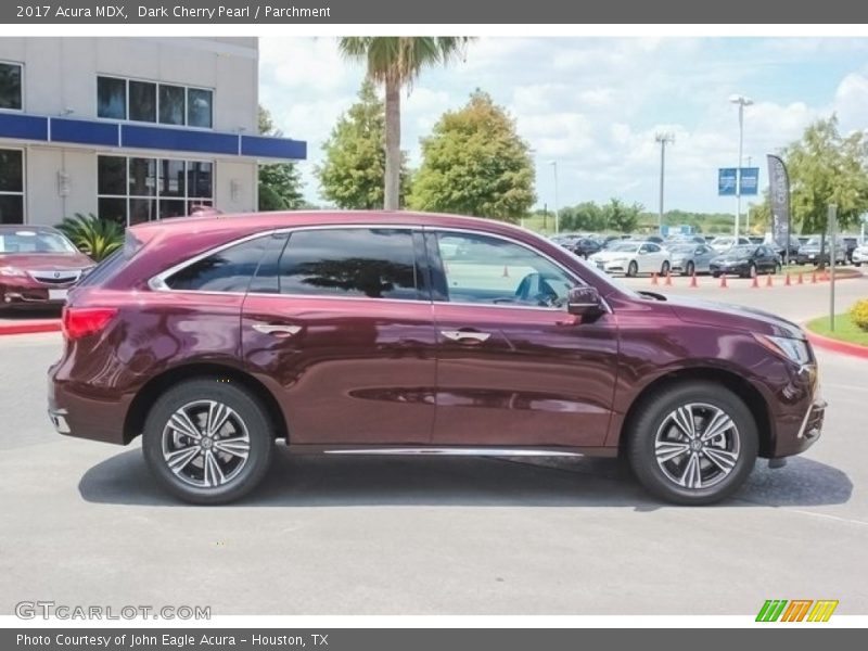 Dark Cherry Pearl / Parchment 2017 Acura MDX