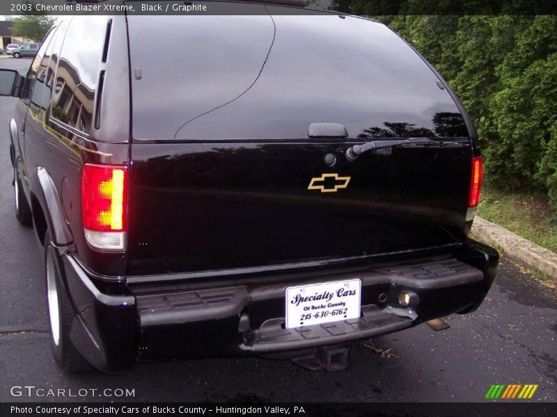 Black / Graphite 2003 Chevrolet Blazer Xtreme