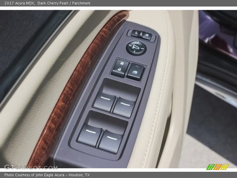 Dark Cherry Pearl / Parchment 2017 Acura MDX