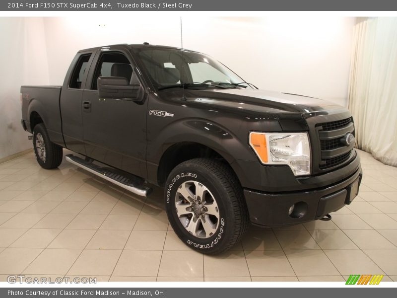 Tuxedo Black / Steel Grey 2014 Ford F150 STX SuperCab 4x4