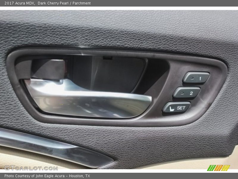 Dark Cherry Pearl / Parchment 2017 Acura MDX