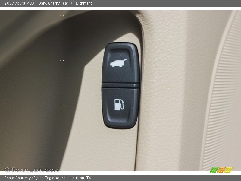 Dark Cherry Pearl / Parchment 2017 Acura MDX