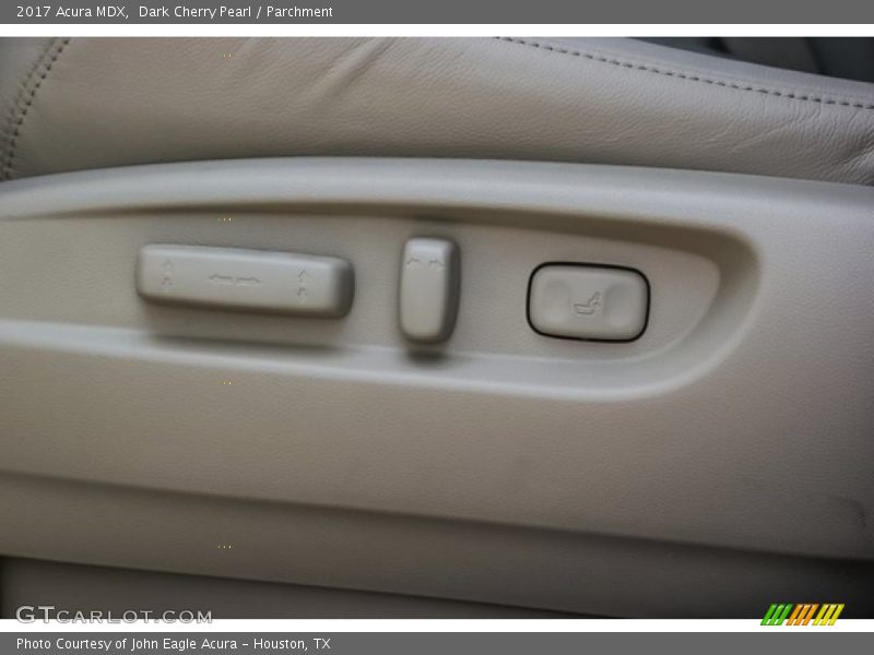 Dark Cherry Pearl / Parchment 2017 Acura MDX