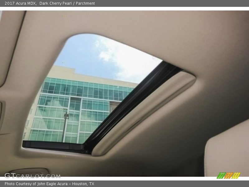 Dark Cherry Pearl / Parchment 2017 Acura MDX