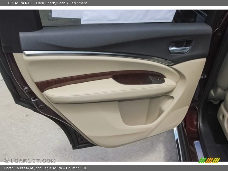 Dark Cherry Pearl / Parchment 2017 Acura MDX