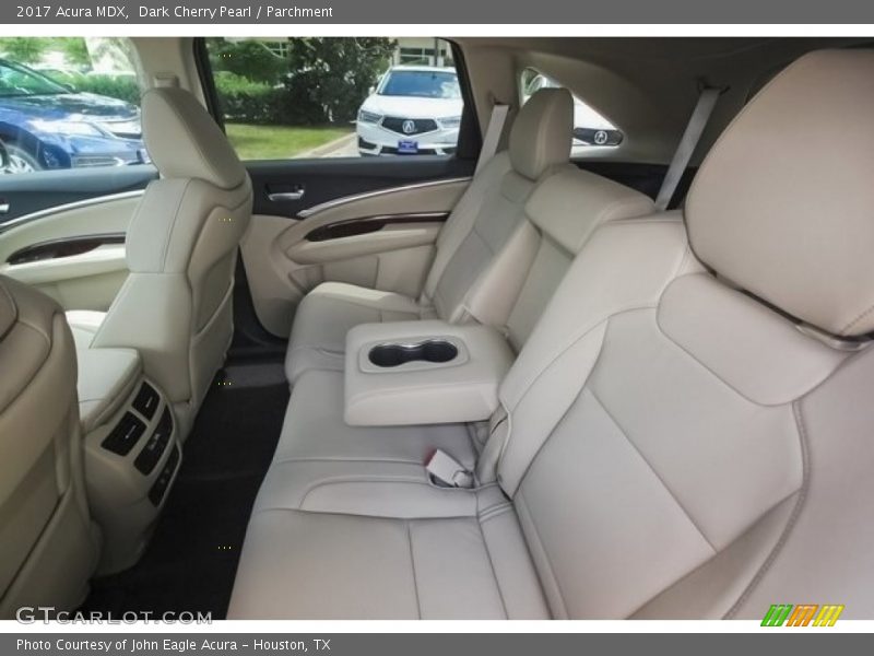 Dark Cherry Pearl / Parchment 2017 Acura MDX