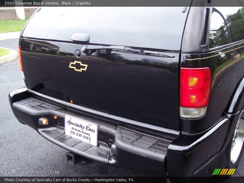 Black / Graphite 2003 Chevrolet Blazer Xtreme