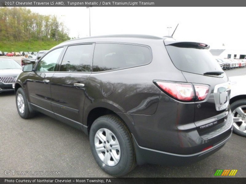Tungsten Metallic / Dark Titanium/Light Titanium 2017 Chevrolet Traverse LS AWD