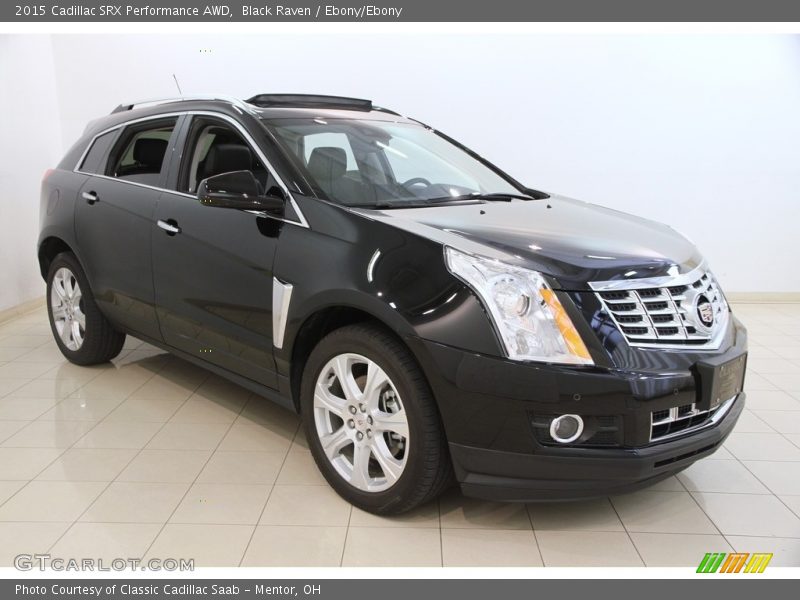 Black Raven / Ebony/Ebony 2015 Cadillac SRX Performance AWD