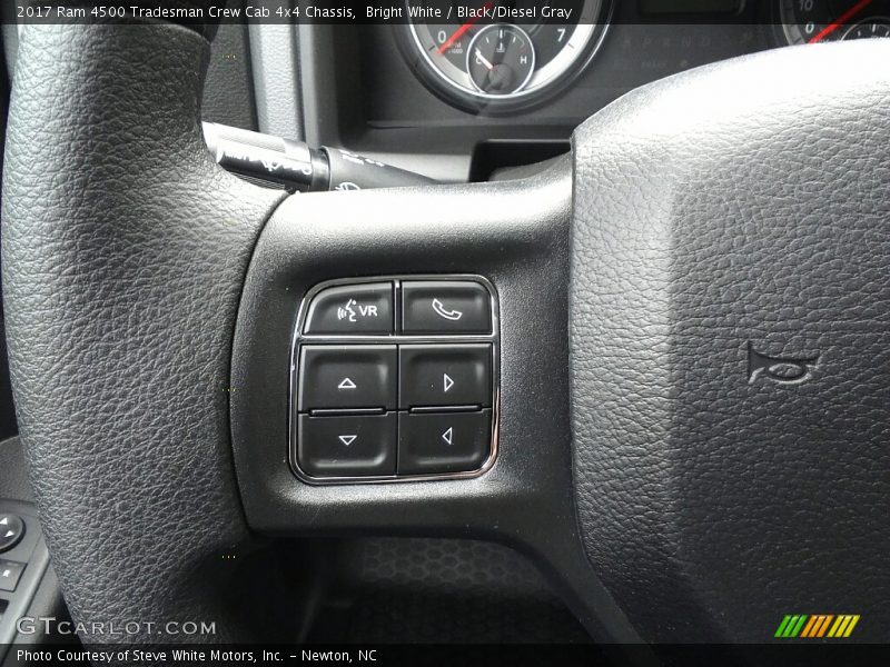 Controls of 2017 4500 Tradesman Crew Cab 4x4 Chassis