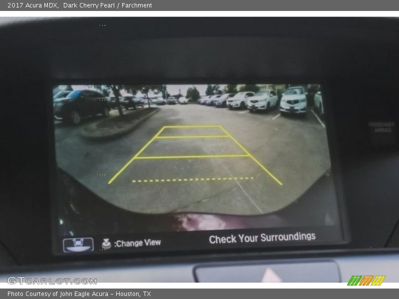 Dark Cherry Pearl / Parchment 2017 Acura MDX