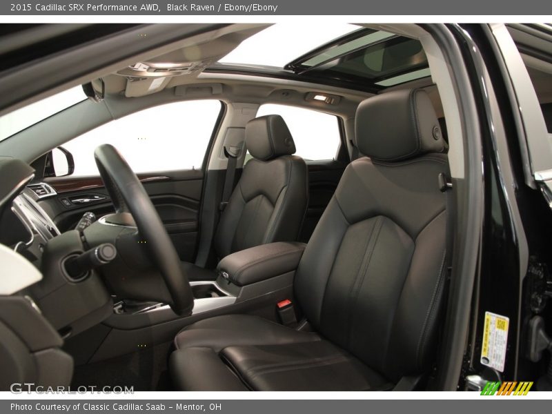  2015 SRX Performance AWD Ebony/Ebony Interior