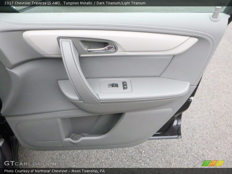 Tungsten Metallic / Dark Titanium/Light Titanium 2017 Chevrolet Traverse LS AWD
