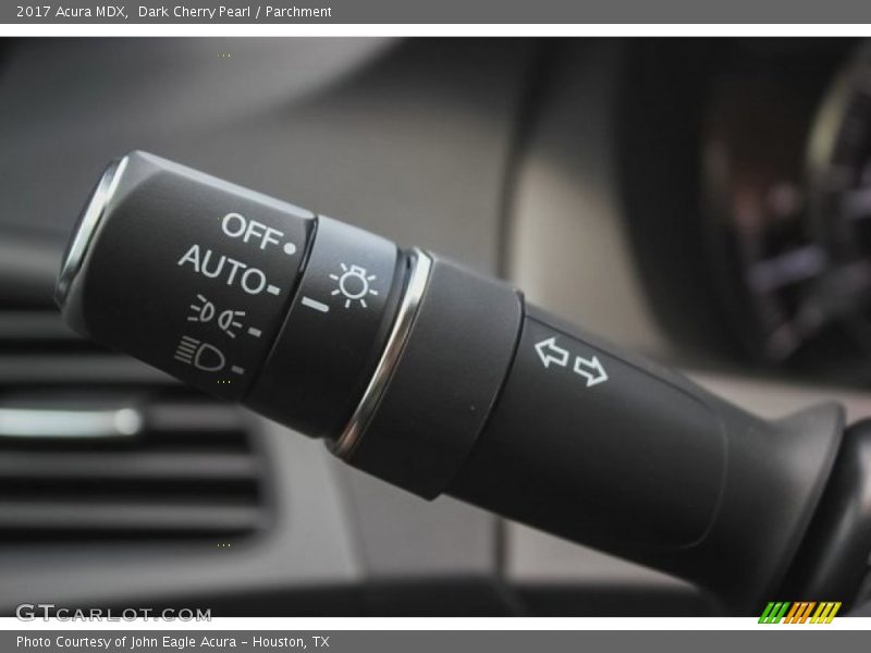 Dark Cherry Pearl / Parchment 2017 Acura MDX