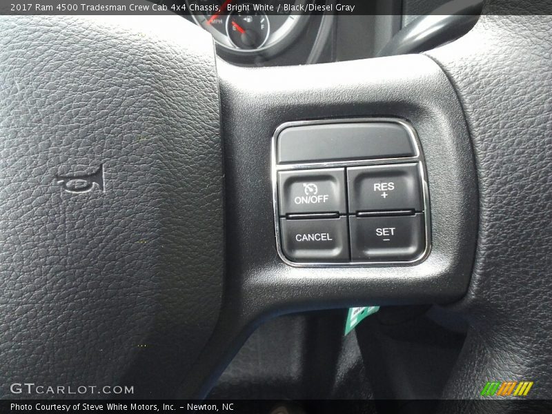Controls of 2017 4500 Tradesman Crew Cab 4x4 Chassis
