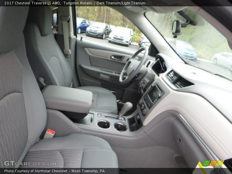 Tungsten Metallic / Dark Titanium/Light Titanium 2017 Chevrolet Traverse LS AWD