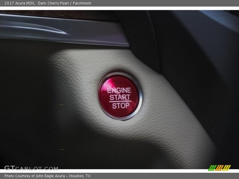 Dark Cherry Pearl / Parchment 2017 Acura MDX