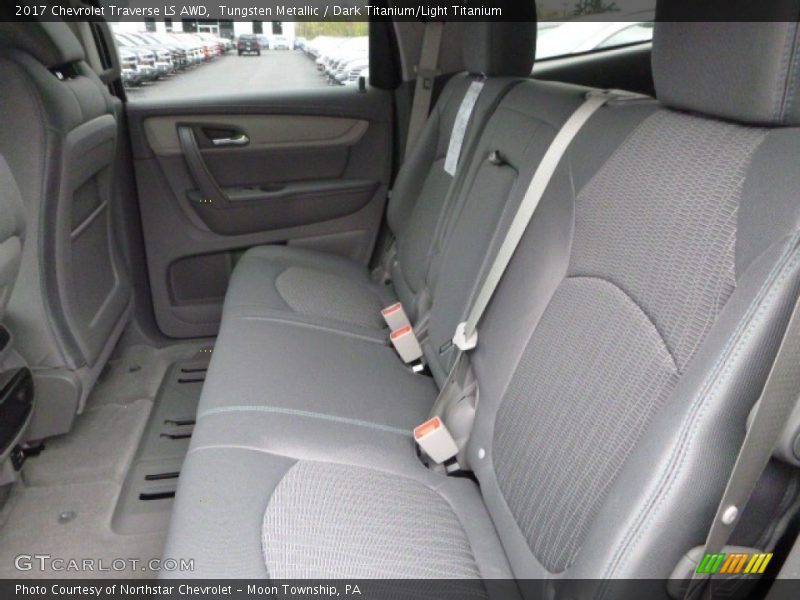 Tungsten Metallic / Dark Titanium/Light Titanium 2017 Chevrolet Traverse LS AWD