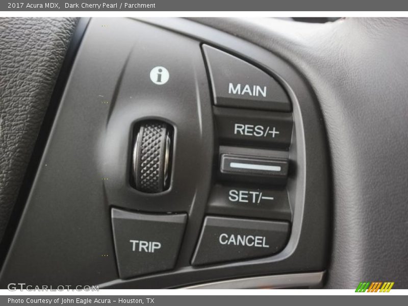 Dark Cherry Pearl / Parchment 2017 Acura MDX