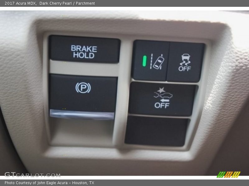Dark Cherry Pearl / Parchment 2017 Acura MDX