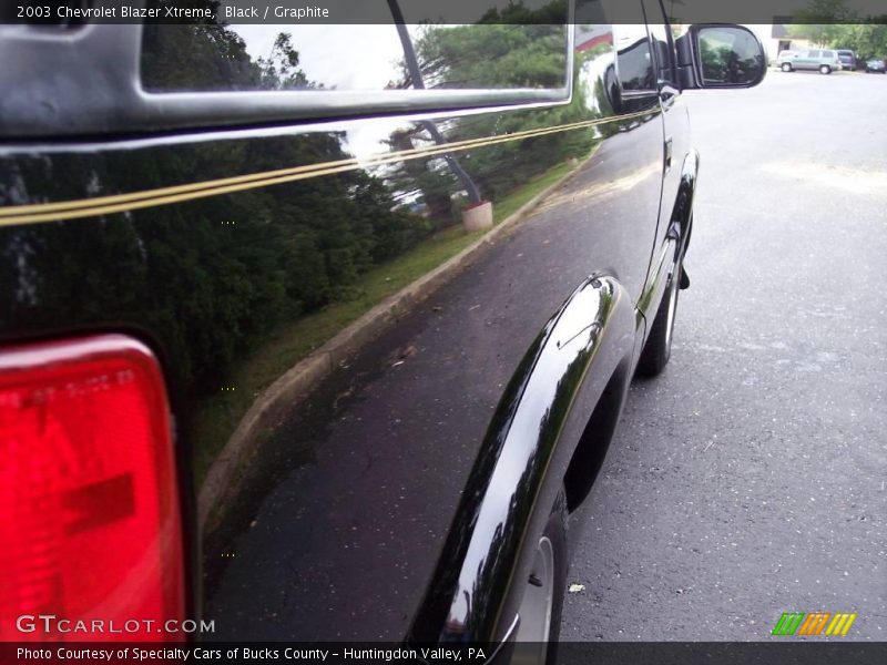 Black / Graphite 2003 Chevrolet Blazer Xtreme