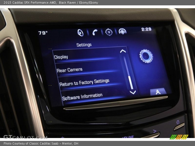 Black Raven / Ebony/Ebony 2015 Cadillac SRX Performance AWD