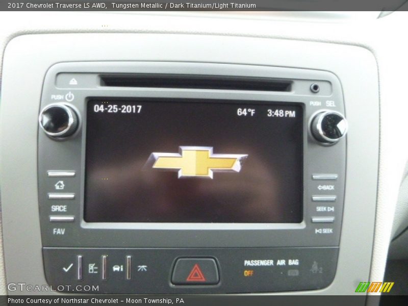 Tungsten Metallic / Dark Titanium/Light Titanium 2017 Chevrolet Traverse LS AWD