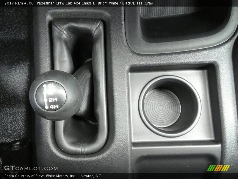 Bright White / Black/Diesel Gray 2017 Ram 4500 Tradesman Crew Cab 4x4 Chassis