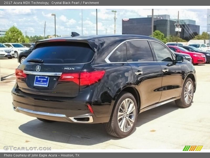 Crystal Black Pearl / Parchment 2017 Acura MDX Technology