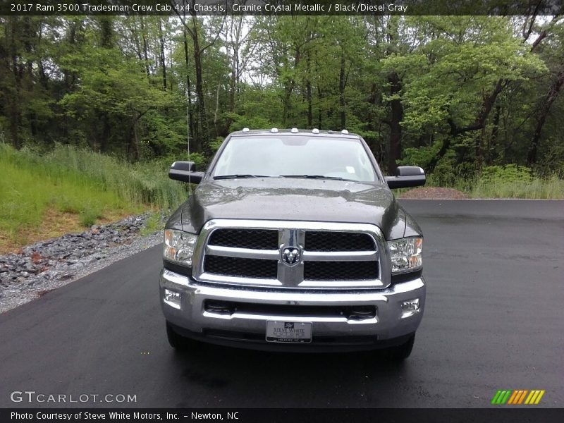 Granite Crystal Metallic / Black/Diesel Gray 2017 Ram 3500 Tradesman Crew Cab 4x4 Chassis