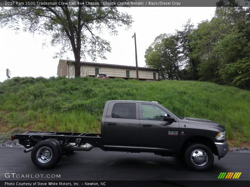 Granite Crystal Metallic / Black/Diesel Gray 2017 Ram 3500 Tradesman Crew Cab 4x4 Chassis