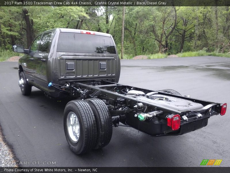Granite Crystal Metallic / Black/Diesel Gray 2017 Ram 3500 Tradesman Crew Cab 4x4 Chassis