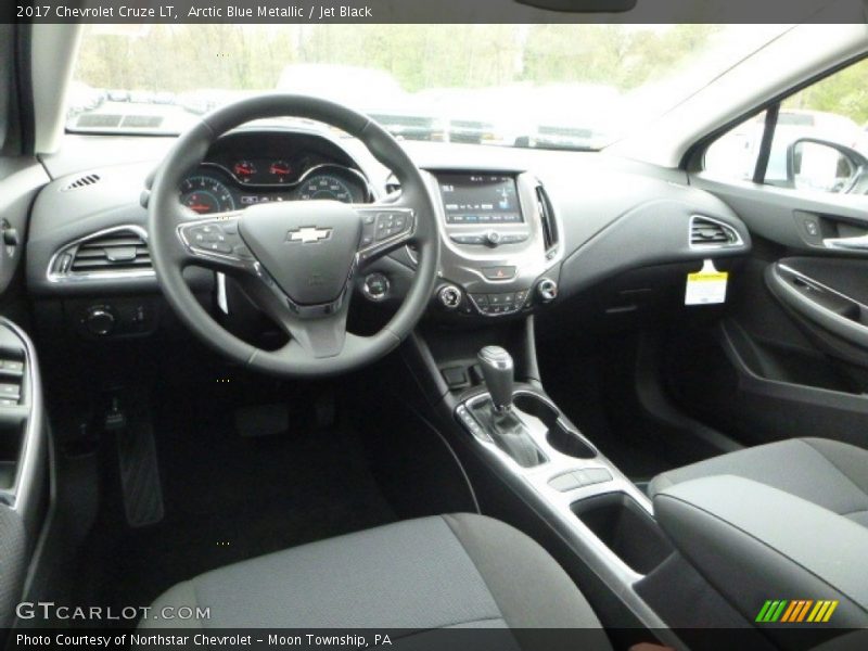 Arctic Blue Metallic / Jet Black 2017 Chevrolet Cruze LT
