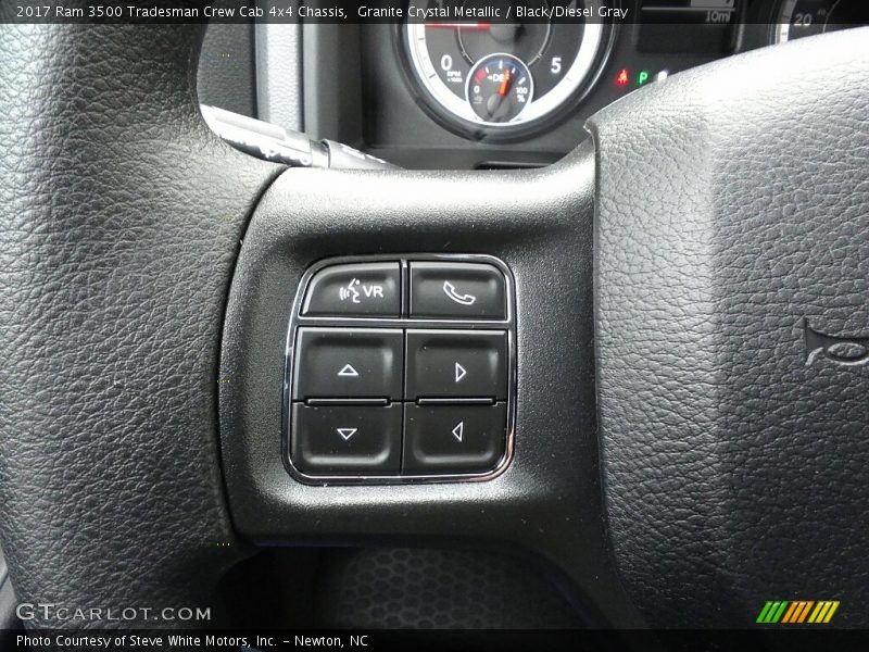Granite Crystal Metallic / Black/Diesel Gray 2017 Ram 3500 Tradesman Crew Cab 4x4 Chassis