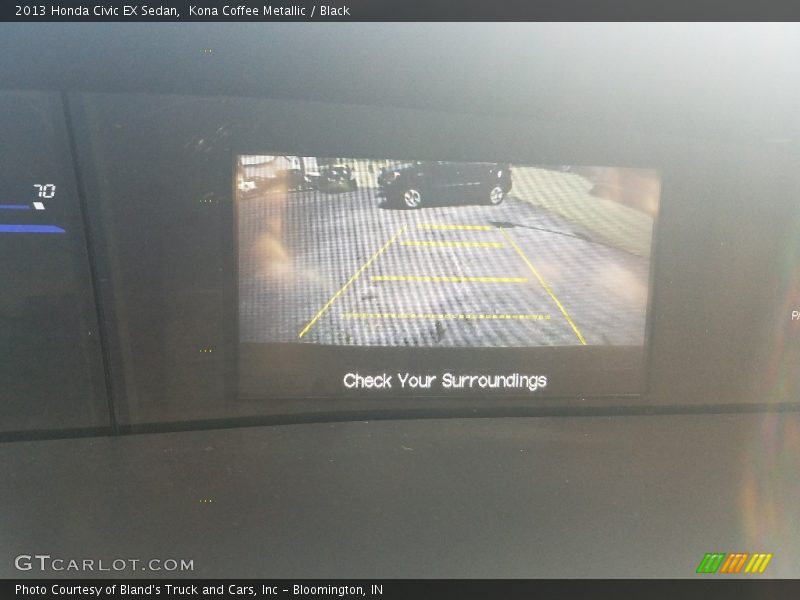 Kona Coffee Metallic / Black 2013 Honda Civic EX Sedan