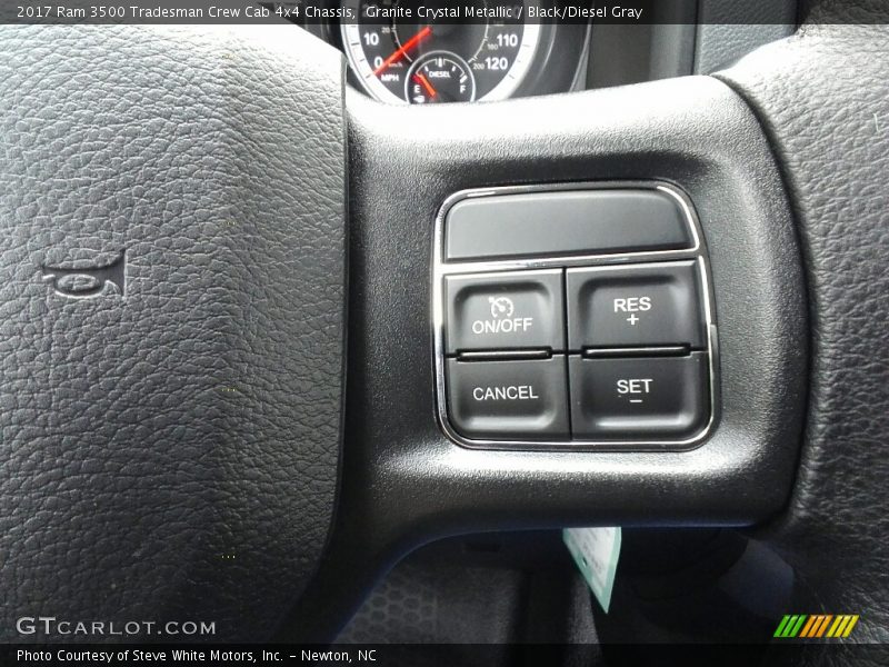 Granite Crystal Metallic / Black/Diesel Gray 2017 Ram 3500 Tradesman Crew Cab 4x4 Chassis