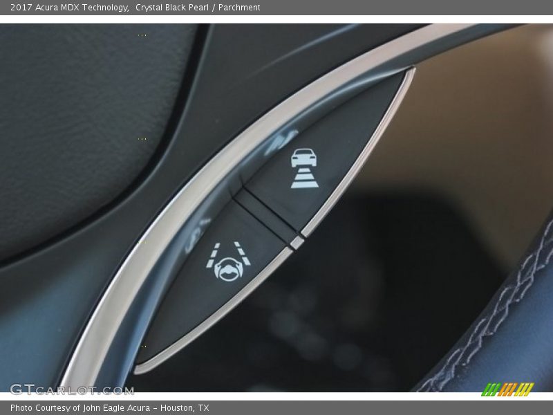 Crystal Black Pearl / Parchment 2017 Acura MDX Technology