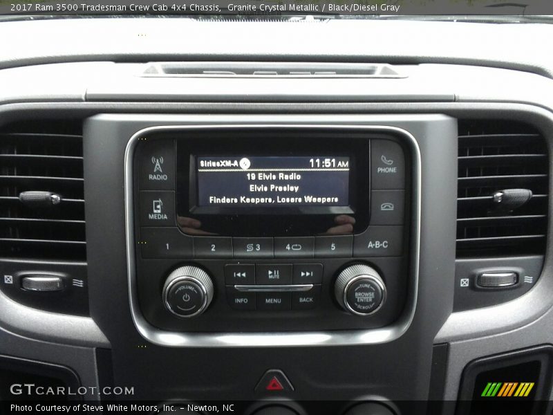 Granite Crystal Metallic / Black/Diesel Gray 2017 Ram 3500 Tradesman Crew Cab 4x4 Chassis