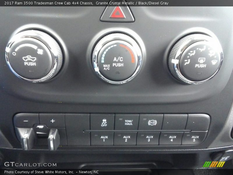 Granite Crystal Metallic / Black/Diesel Gray 2017 Ram 3500 Tradesman Crew Cab 4x4 Chassis