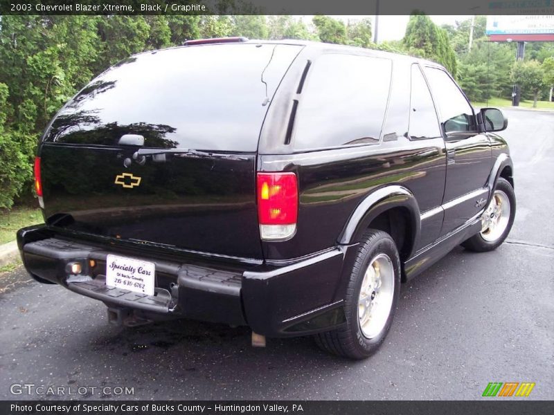 Black / Graphite 2003 Chevrolet Blazer Xtreme