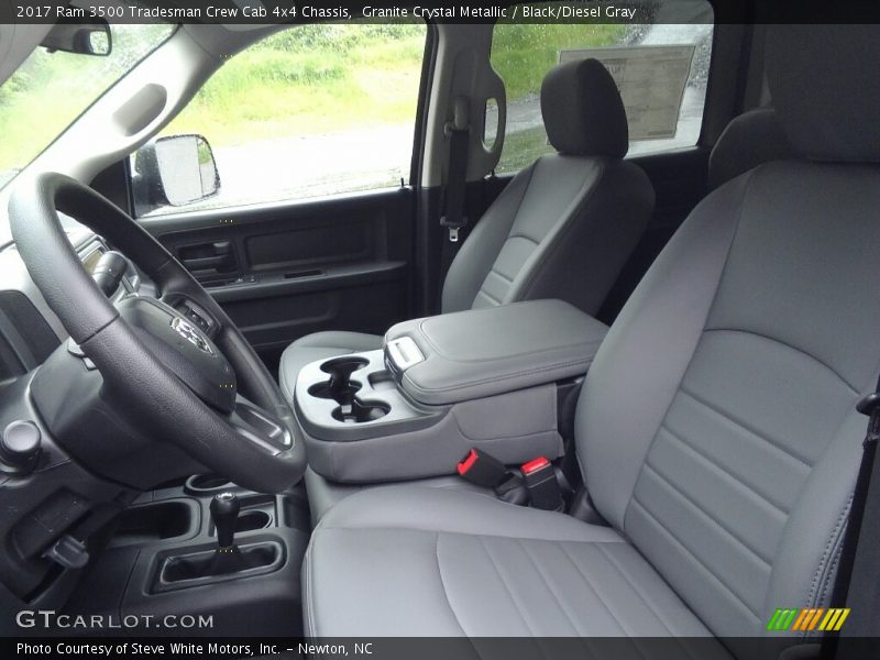 Granite Crystal Metallic / Black/Diesel Gray 2017 Ram 3500 Tradesman Crew Cab 4x4 Chassis