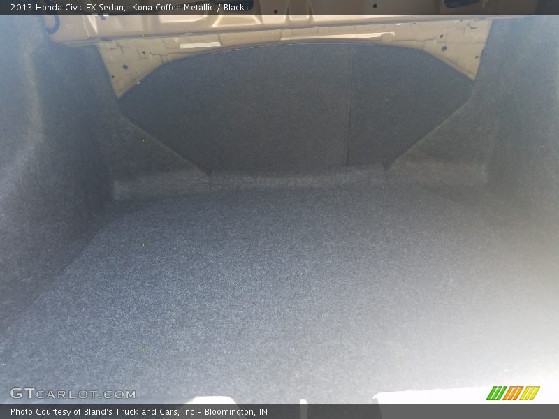 Kona Coffee Metallic / Black 2013 Honda Civic EX Sedan